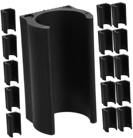 CORHAD 20stücke Teiliges U-förmige Stuhlbeinkappen Aus Kunststoff Rutschfeste Möbelfußschutzkappen Aus Strapazierfähigem Material Stabile Bodenschoner Und Schutz Für Stuhlbeine Für Runde