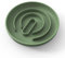 OHMO Bol lenteur pour Chiens de Petite à Grande Race et Chats, avec Ventouse Anti-dérapante, Assiettes d'alimentation en Silicone pour Animaux de Compagnie (Camouflage Vert)
