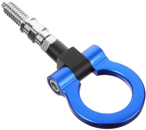 GRIRIW Gancio Di Traino Anteriore Per Auto Anello Di Rimorchio Decorativo Accessorio Per Paraurti Anteriore Compatibile Con Modelli Europei
