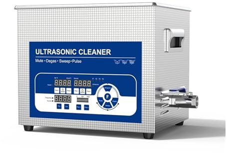 10L 200/400W Pulitore Ad Ultrasuoni Digitale 28/40/80/120KHz Frequenza Di Scansione Impulso Strumenti Di Precisione Uso In Laboratorio Lavatrice(10L 400W 40KHz)