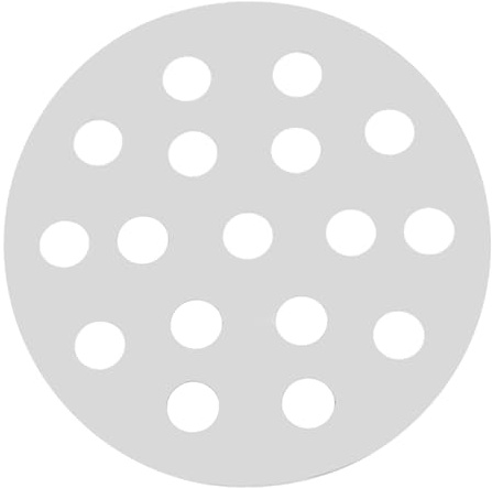 Toddmomy Holzkohle Rost Für Grill Runder Eisen Feuerrost 5.5 Zoll Ofen Kohlerost Ersatzplatte Für Camping Picknick Und Familiengrillen