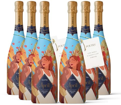 APRIL CAVA - 750 ml - Pack de 6 botellas - 4500 ml