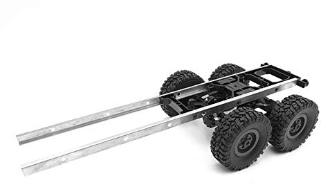 KIMISS 1:16 RC Auto WPL B24 B16 B36 Militär LKW Öltank Anhänger Fahrgestell Upgrade Teile & Metall Wippe Kit