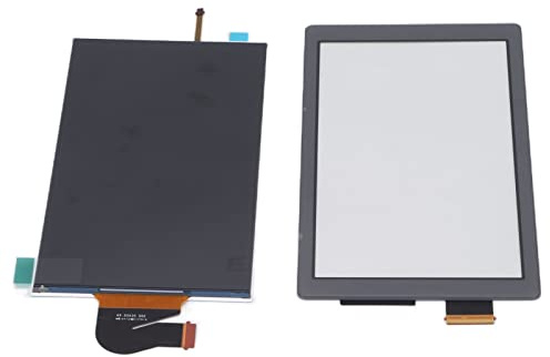 Generic Écran LCD de Remplacement pour Lite, Pièce de Réparation pour écran Tactile, Ajustement Parfait pour la Console Lite (BLACK)