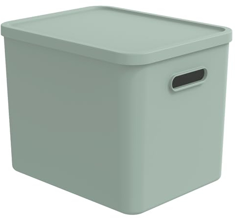 Rotho Babydesign Kayo Multibox L – Stapelbare Aufbewahrungsbox | für Kinderzimmer und Haushalt, modularer Organizer für große Spielsachen, Kuscheltiere und Alltagsgegenstände