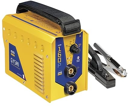 GYS Schweißgerät Elektroden-Schweißinverter mit Potentiometer, GYSMI 160P, (l x b x h) 270 x 170 x 110 mm