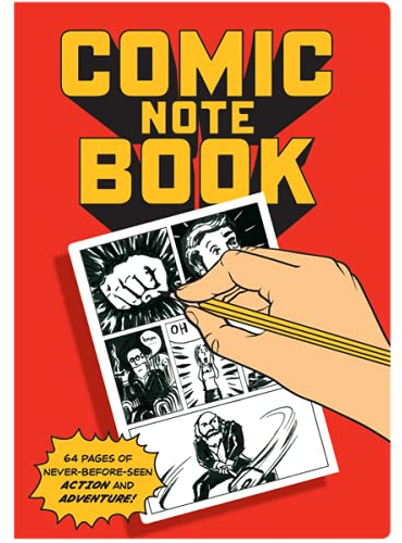 The Unemployed Philosophers Guild Comic-Notizbuch – gefüllt mit leeren Paneelen zum Erstellen Ihrer eigenen Comics – 17,8 x 12,1 cm