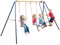 MV Sports Childrens Hedstrom Double Swing & Glider New Outdoor Garden Kids MultiPlay Set