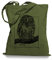 Big Owl Stoffbeutel |Eulen Eule Tragetasche Kult-olive_green