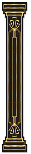 Great 20's 6ft Column Pull Down Cutout - Party Decoration
