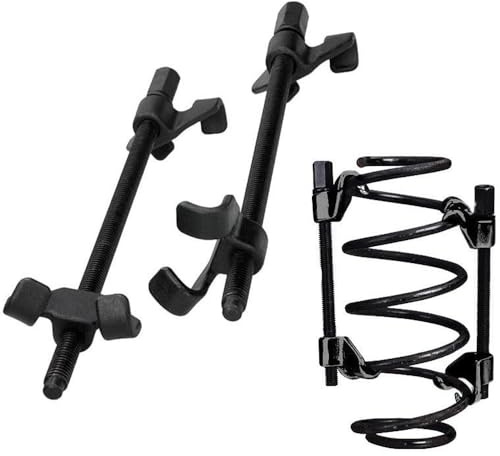 TrAdE Shop Traesio COMPRESSORE Molle SMONTAGGIO AMMORTIZZATORI 37 CM 370MM SMONTA COMPRIMI Doppio