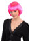 Carnival Toys 2207 Parrucca Lovely, Fucsia, Taglia Unica