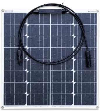 LOWENERGIE Flexible Solar Panel PV Photo-Voltaic. Ideal for Caravans, Boats, Gardens, Camping & Motorhomes. (30W)