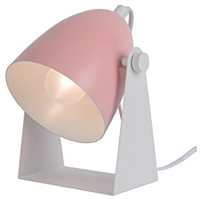 LUCIDE CHAGO - Lampe de table - 1xE14 - Rose