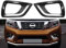 TUNEZ® Glänzendes schwarzes LED-Tagfahrlicht, DRL-Nebelscheinwerfer, kompatibel mit Navara NP300 D23 (Baujahr 2015–2018) Visia Acenta Acenta + N-Connecta Tekna