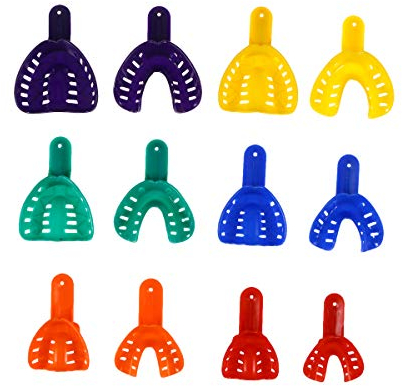 SUPVOX 6 Paar Zahnaufheller Whitener Mundschutz Mundhygiene Bleichen Zahn Werkzeug für Zähne Schleifen Clenching Bruxismus