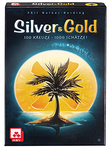 NSV - 4088 - SILVER & GOLD - Kartenspiel
