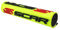 SCAR Paracolpi Coprimanubrio moto cross Protezione Manubrio con traversino - Giallo fluorescente