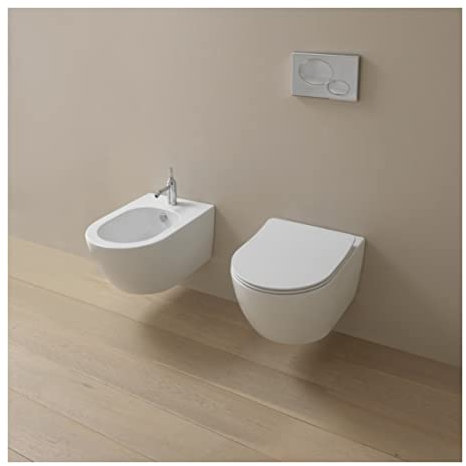 GSG CERAMICHE Bidet sospeso Like Bianco Lucido LKBISO