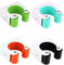 QQY 4 pieces bike clip, Garage bike hanger, shed, Bike wall, mountain bike, bike storage system, wall mounting, Garage, base (Mountain bike)