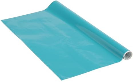 Venilia Klebefolie Greenline | Ocean Blue Blau | 67,5cm x 2m, Stärke 95μ | selbstklebende Möbel-Folie, Dekofolie, Tapete, Küchenfolie | aus 100% recyceltem Plastik - ohne Phthalate | Made in EU