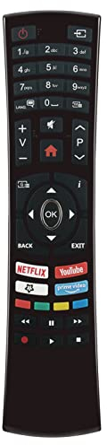 ALLIMITY RC4390P Fernbedienung Ersetzen für FELSON High One OK.Vestel HI4902UHD-VE ODL32641H-DIB F49UHD19B F55SUHD19B F39HD19BSM 43SULP3UHD130SDW XD50S24KVSAT 32HFS458B 32KFD5010 55KUD7450