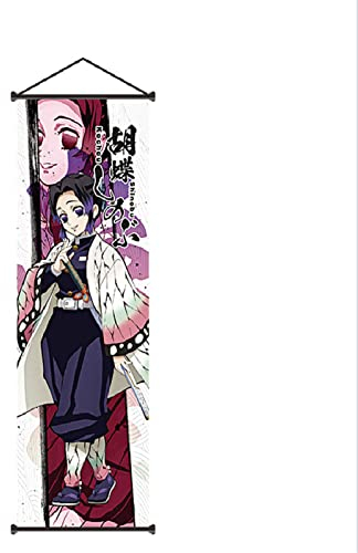 TPone Demon Slayer Poster – Anime-Wandkunst, 70 x 24 cm, Leinwand zum Aufhängen, Gemälde für Zuhause, Wohnheim, Büro (Kochou Shinobu)