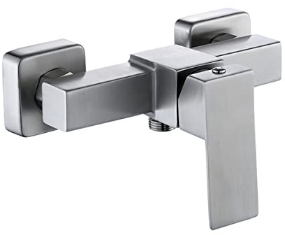 SUS 304 Edelstahl Badezimmer Dusche Mixer Wand Montiert Dusche Wasserhahn Heißes und Kaltes Wasser Regelventil Schalter Wasserhahn
