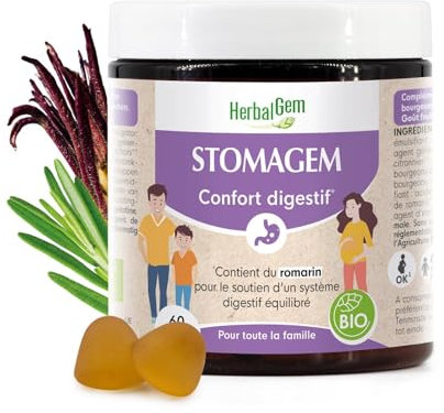 HERBALGEM STOMAGEM GUMMIES BIO 60 GOM, 150 GR