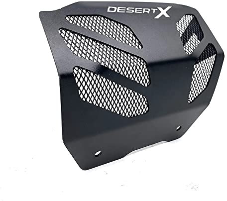 Coperchio della protezione della piastra di Bash del motore Protezione della falda del fango per DUCATI Desert X 2022 2023 DesertX Moto Radiatore Ventilatore Olio Raffreddatore Griglia Protezione