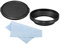 PATIKIL 67mm Lens Hood, Wide Angle Matte Surface Anti-reflective Inside Hood with Cap and Cleaning Cloth for Camera Lens, Black for Nikon, for Fujifilm, for Pentax, for Leica