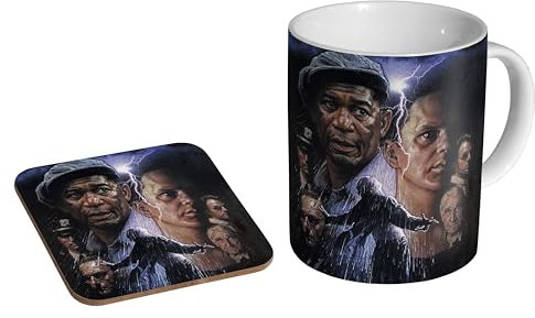 glades The Shawshank Redemption - Ceramic Coffee Mug + Coaster Gift Set