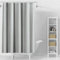 Stfery Waffel Duschvorhang Mit Metall Shower Curtains 120X200 Wasserabweisender Stoff Duschvorhang Anti Schimmel