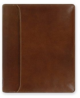 FILOFAX Lockwood A5 Zip Organiser Cognac 2025