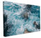 Keilrahmen bedruckt, Wandbild auf Künstler Leinwand, matter Kunstdruck, Stabiler Holzrahmen mit kratzfestem 280g Canvas bespannt, Motive zum Thema Natur (150x100cm - Reißende Wellen)