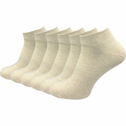 GAWILO Herren Sneaker Socken aus 100% reiner Baumwolle (6 Paar | 10 Paar) | kurze & dünne Füßlinge | ohne drückende Naht über den Zehen