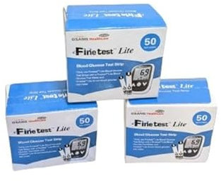 Fine Test Lite Blood Glucose Testing Strips - 3 Packs of 50 Strips (150 in Total)