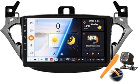 M6 pro3,YLOXFW Autoradio Android 15.0 Navi 2 DIN Stereo für Opel Adam/Corsa E 2013-2019 Sat GPS Navigation 9 Zoll Cartablet DVD Multimedia Player FM BT Receiver mit Carplay 4G 5G WiFi DSP SWC