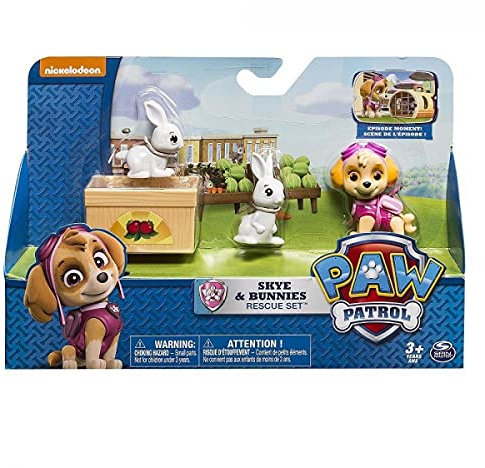 Noddy PAW Patrol 6026617 - Set mit ausgesuchten Tierjungen und Tierfreunden der Zeichentrickserie Helfer auf Vier Pfoten