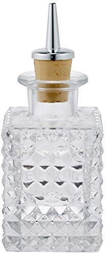 Luigi Bormioli Flasche, quadratisch, 10 cl, Elixir, transparent, 10 cl