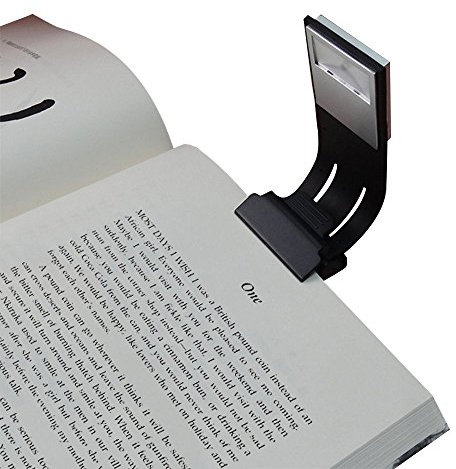 Areson Lampe de Lecture LED à Pince Solide Interrupteur 4 Niveaux de luminosité Livre lumière Multifonction : Marque-Page, Lampe de Lecture pour Livre, liseuse, etc.