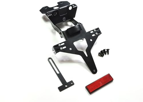 ZIEGER 10000235 Kennzeichenhalter Kennzeichenträger Nummernschild Halter Halteplatte (inkl. Kennzeichenbeleuchtung und Rückstrahler)