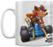 Pyramid International – Tazza in ceramica – Crash Bandicoot - Emblemi – 315 ml – Licenza ufficiale