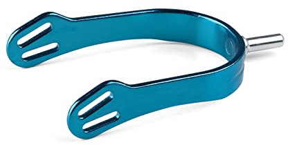 HORZE Wechselbare Aluminium-Sporen, Blau, LDS