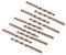 Anawakia 10 Stück M35 HSS Cobalt Bohrer HSS-Co Bohrer Set Spiralbohrer Bohrer Stahlbohrer Metallbohrer Ø (5mm)