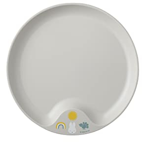 Mepal – Kinderteller Mio – Kleinkind Teller – Kinder-freundlicher Teller – Kinder Geschirr – Mikrowellentauglich – Spülmaschinentauglich – BPA frei – Miffy explore
