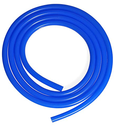 QuQuyi Tuyau en silicone bleu de qualité alimentaire haute température de 0,9 cm ID x 0,6 cm OD pour transfert de pompe, 3 m de long