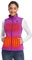 ORORO Women's Heated Fleece Gilet with Power Bank - Electric Heated Vest for Women Base Layer (Charger Not Included) (Purple,L)
