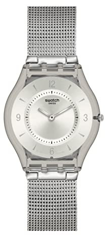 Swatch Reloj Metal Knit, Clásico, Clásico