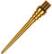 ONE80 Dart Titanium Steel Tip Schraubspitzen hochwertige Wechselspitzen Conversion Point Titan für maximale Haltbarkeit (Modell E, Gold, 30 mm)
